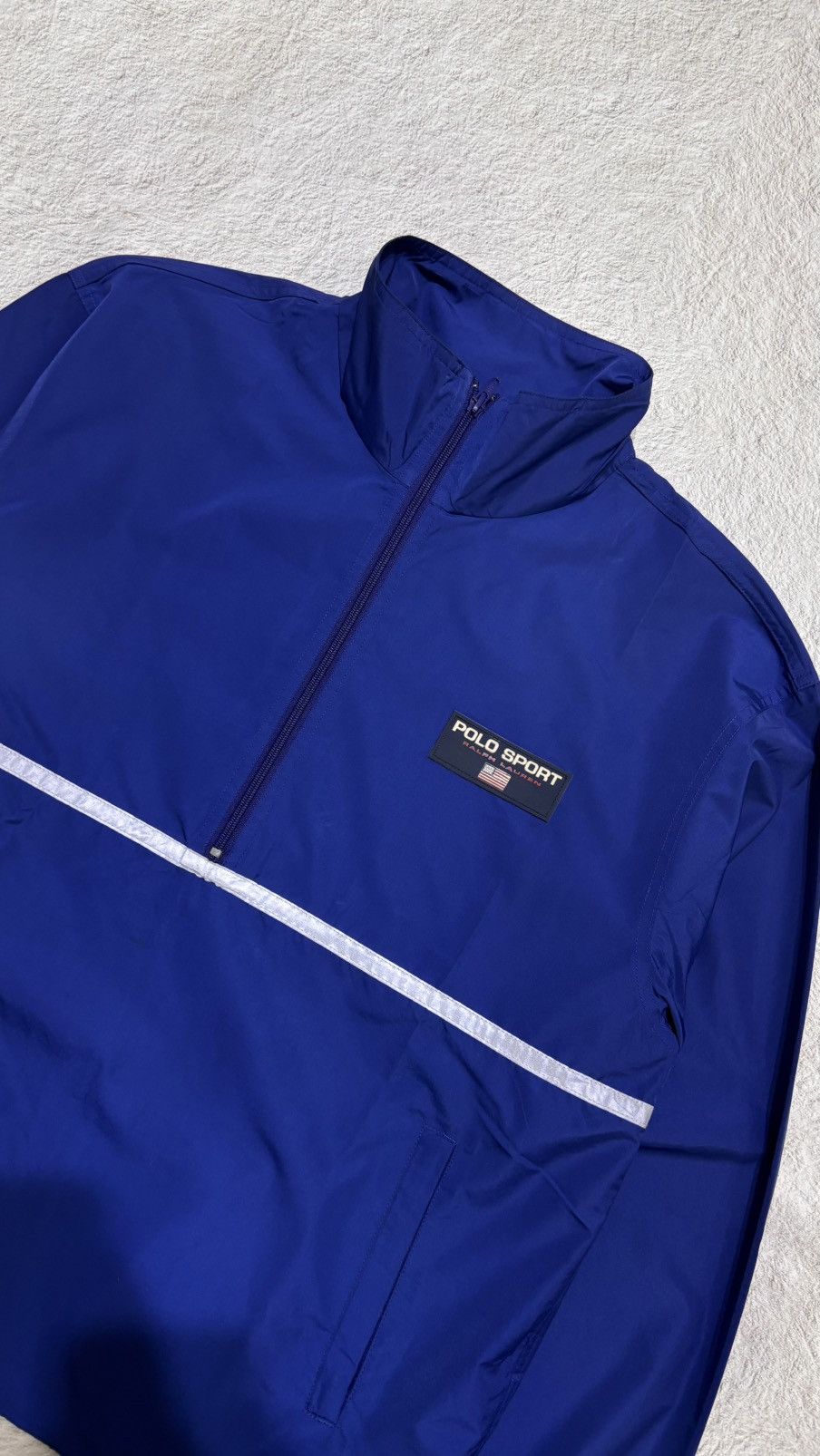 Polo Ralph Lauren Vintage polo sport ralph lauren jacket blue logo Size US L / EU 52-54 / 3 - 2 Thumbnail