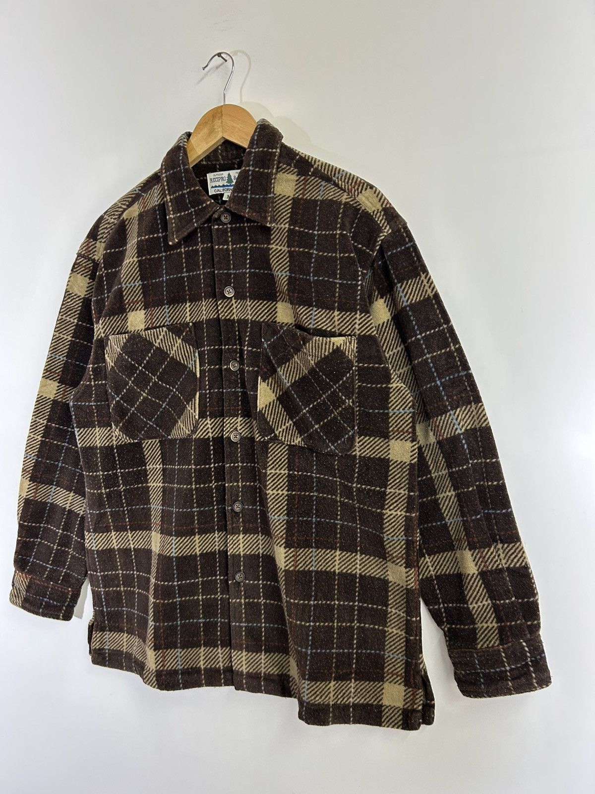 Vintage ⚡️Vintage Recipro & Field Flannel Button Shirt Jacket Size US M / EU 48-50 / 2 - 3 Thumbnail