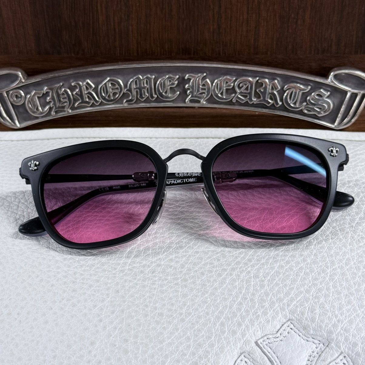 Chrome Hearts Chrome Hearts Strapadictome 1/1 Sunglasses Size ONE SIZE - 1 Thumbnail