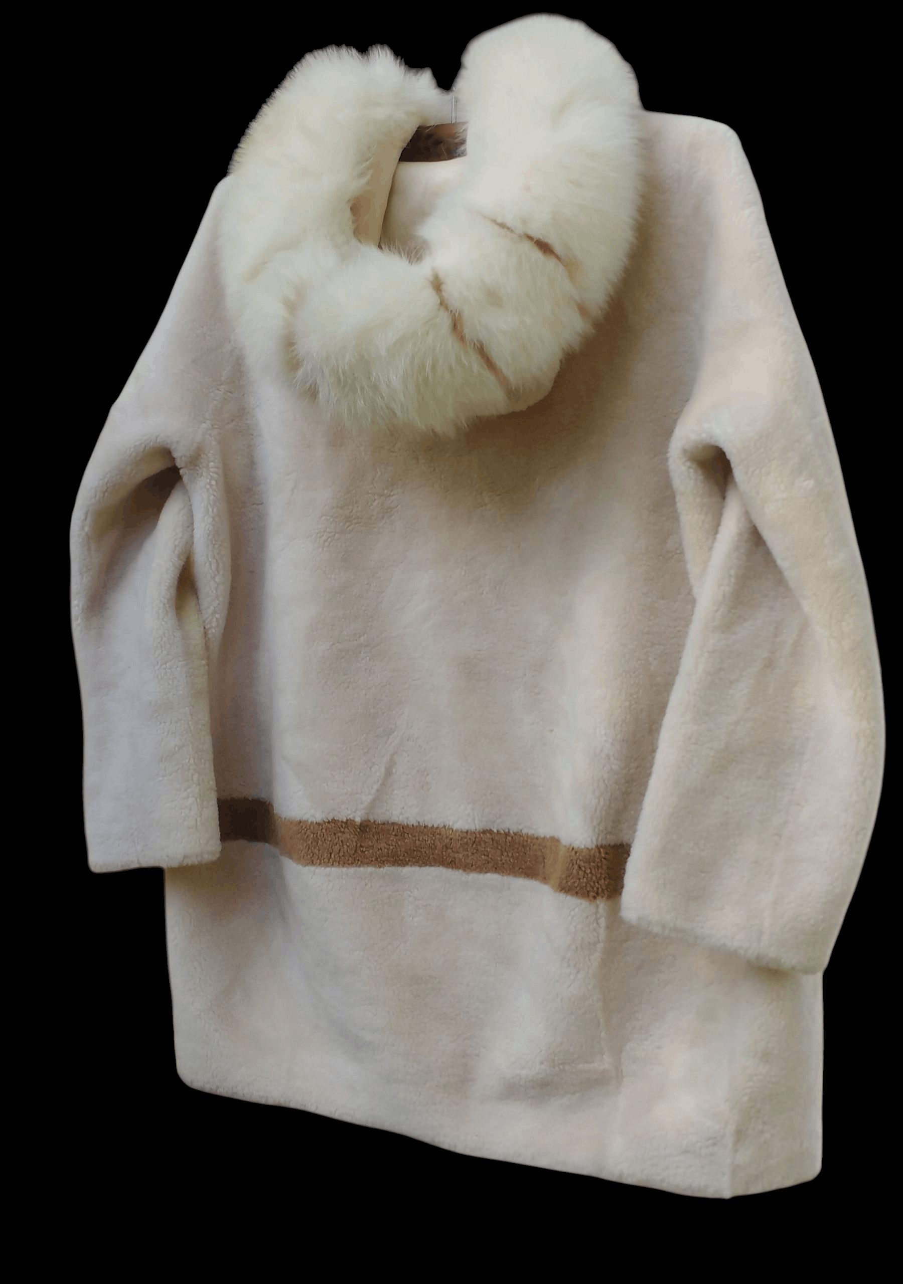 Vintage Mare Monte Saga Furs Wool Coat Size M / US 6-8 / IT 42-44 - 4 Thumbnail