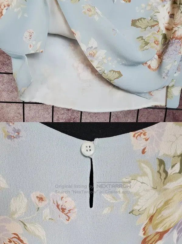 Burberry Burberry Floral Long Sleeve Cardigan for Women. Size M / US 6-8 / IT 42-44 - 6 Thumbnail