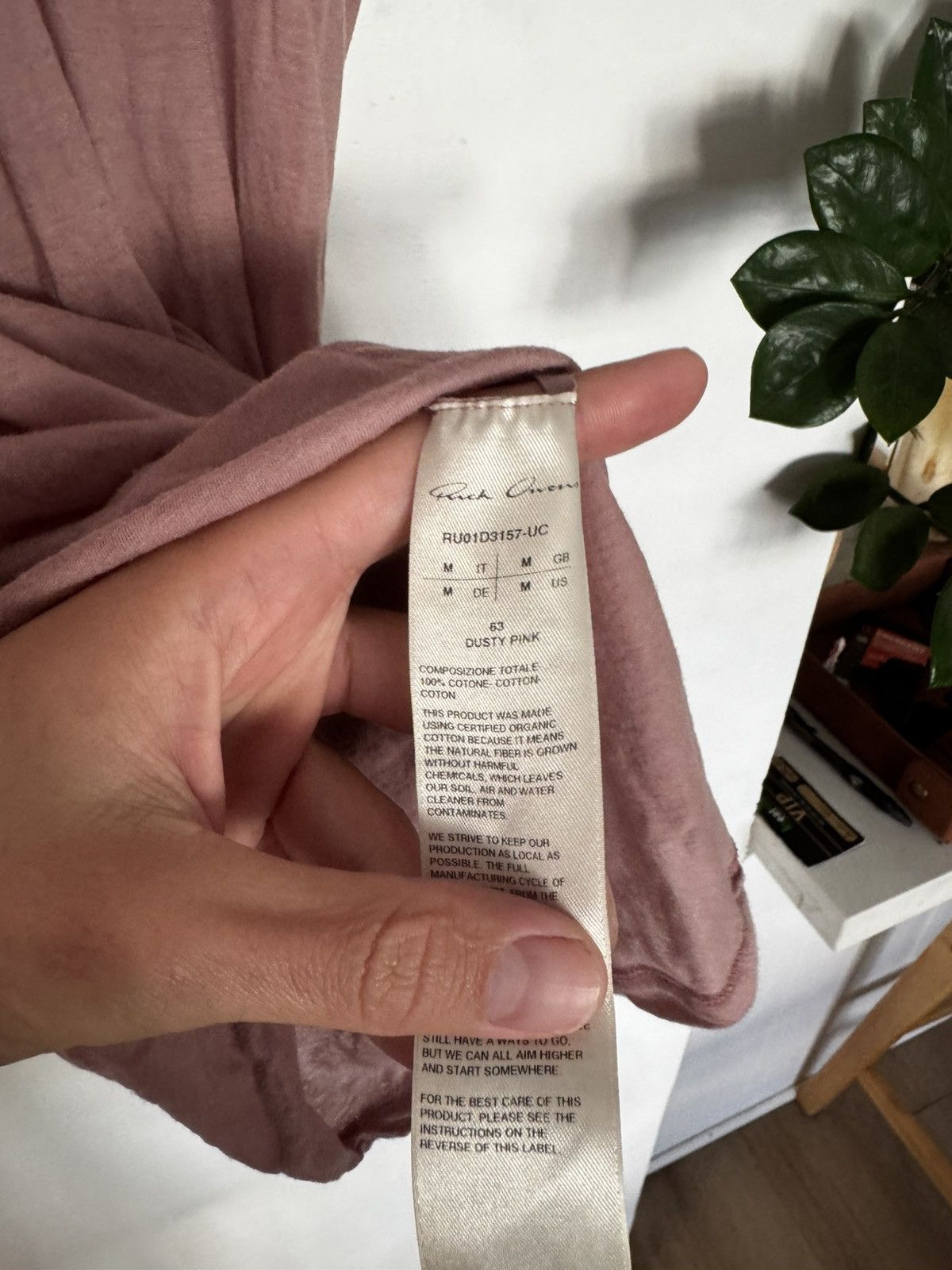 Rick Owens Dusty Pink dylan tank Size US M / EU 48-50 / 2 - 3 Thumbnail
