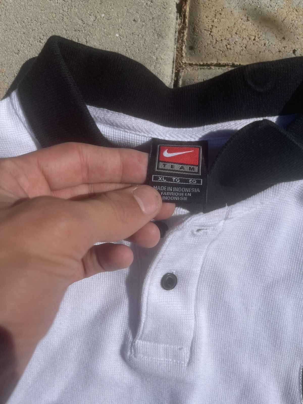 Nike Vintage 90s Nike Raiders Polo Size US XL / EU 56 / 4 - 2 Thumbnail