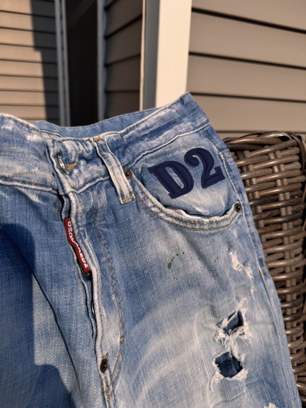 Dsquared2 dsquared2 denim distressed jeans Size US 28 / EU 44 - 1 Thumbnail