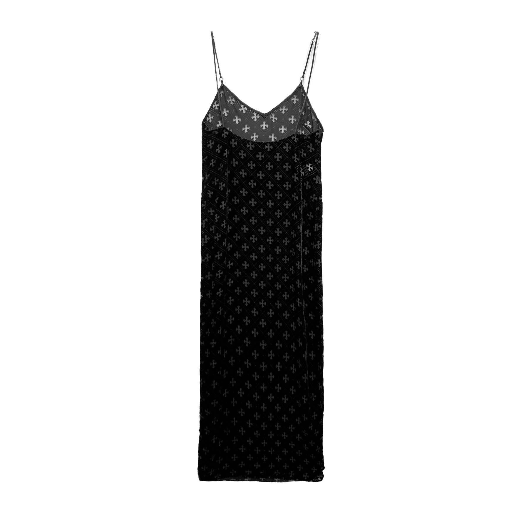 Chrome Hearts Chrome Hearts Velvet Burnout Cross Dress Size S / US 4 / IT 40 - 2 Thumbnail