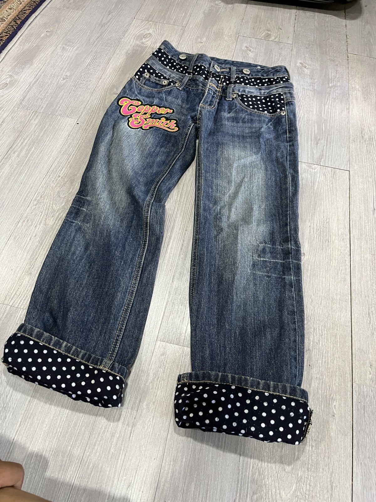 Hysteric Glamour Vintage Double Waist Copper Smith Jeans Size US 28 / EU 44 - 1 Thumbnail