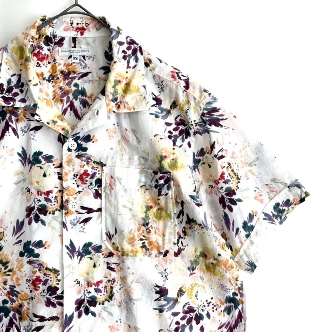 Engineered Garments Engineered Garments Shirt XS Multicolor Floral Button-Up Long Sleeve Casual Men Size US XS / EU 42 / 0 - 2 Thumbnail