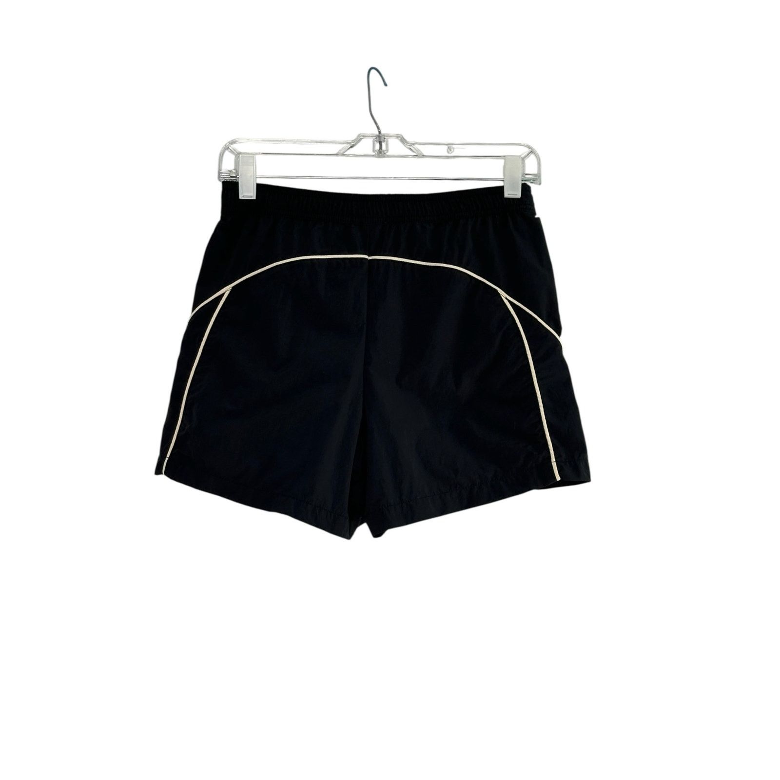 Bdg BDG black white trim pull on athletic shorts size small Size 30" / US 8 / IT 44 - 2 Thumbnail