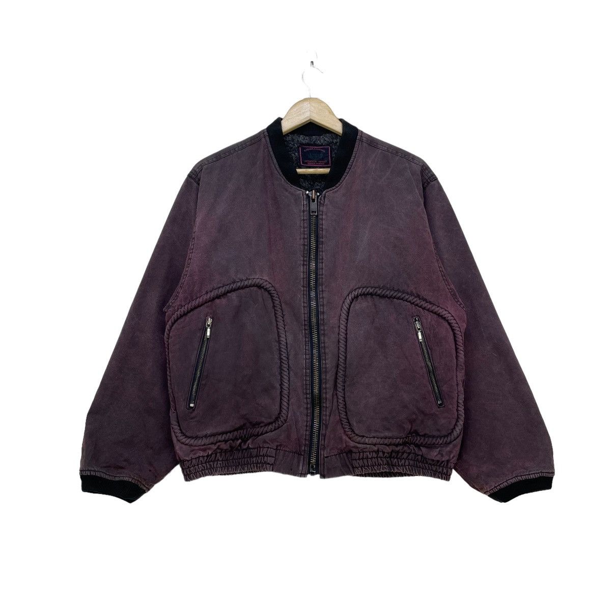 Issey Miyake 💥Vtg Big Born Bomber Warm Jacket Inspired 80s Issey Miyake Size US M / EU 48-50 / 2 - 3 Thumbnail