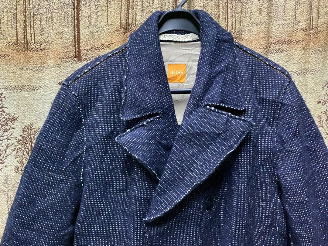 Hugo Boss Boss Hugo Boss Doublebreasted coat in a wool blend Rare Coat Size US L / EU 52-54 / 3 - 1 Thumbnail