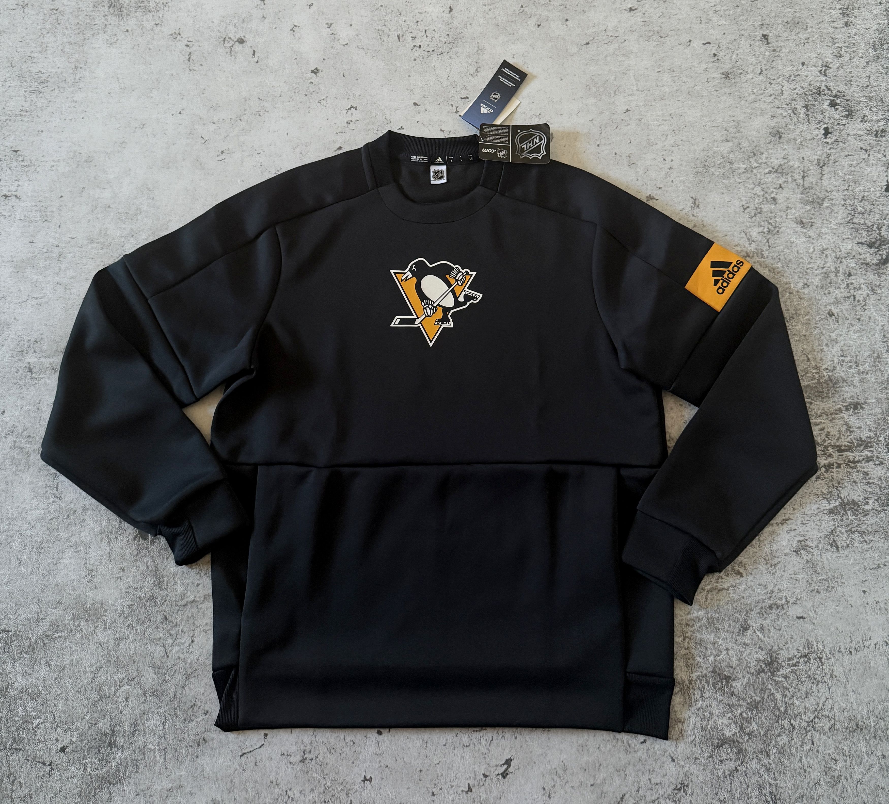 Adidas Pittsburgh Penguins x ADIDAS sweatshirt FJ2146 SIZE L Size US L / EU 52-54 / 3 - 1 Thumbnail