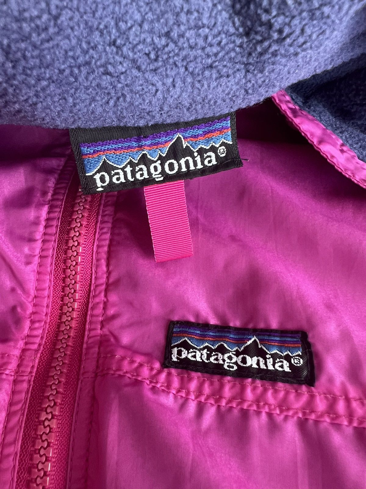 Patagonia × Vintage 1990s Patagonia Retro X Capiline Fleece Lined Zipper Bomber Size US M / EU 48-50 / 2 - 7 Thumbnail