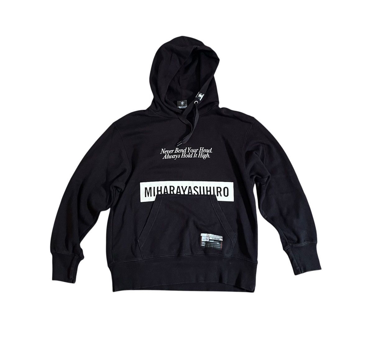 Maison MIHARA YASUHIRO Miharayasuhiro x gu printed black hoodie Size US S / EU 44-46 / 1 - 1 Thumbnail