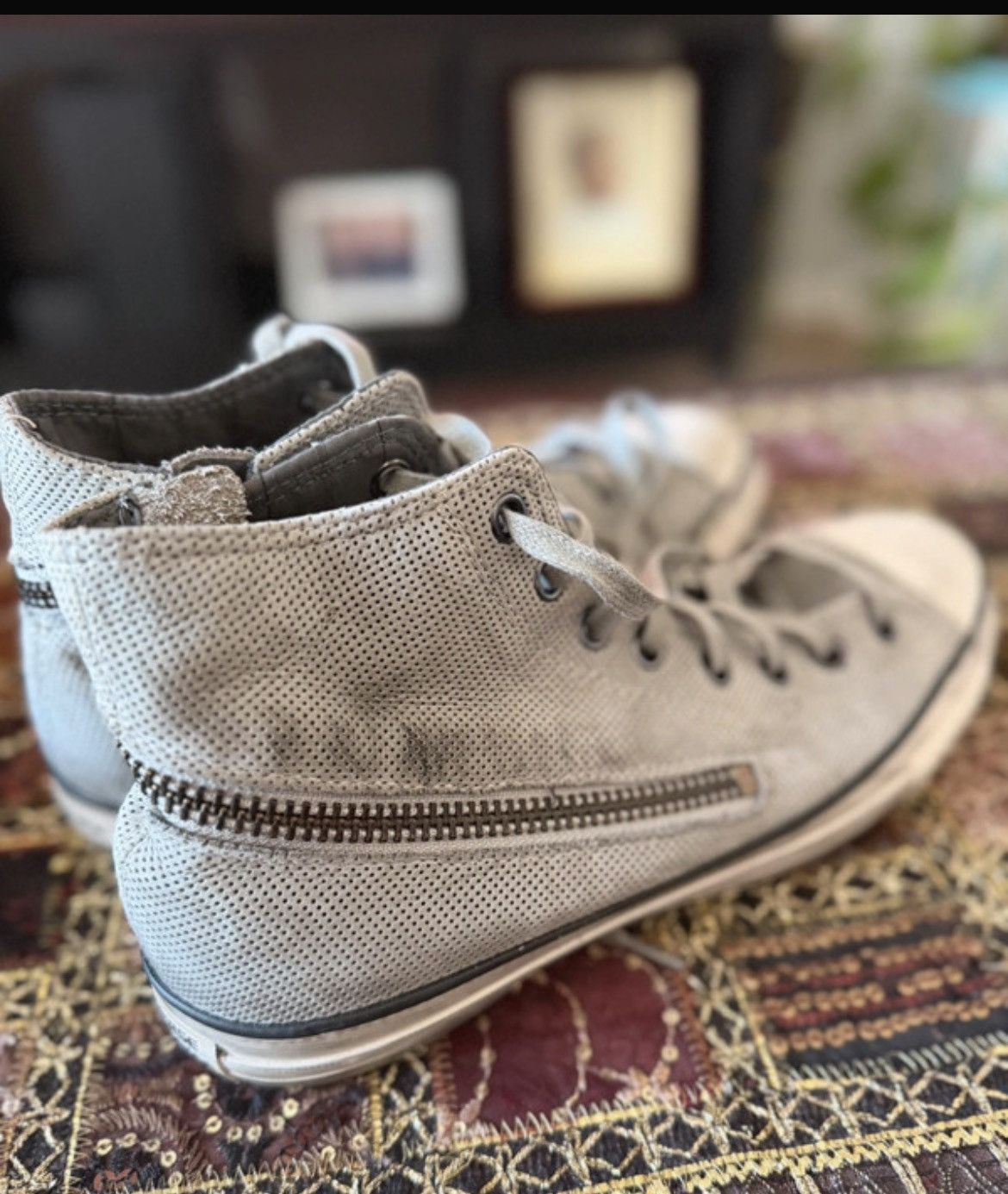 Converse × John Varvatos Punk Leather Chuck sneaker EU 44 Size US 11 / EU 44 - 11 Thumbnail