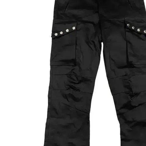 VIBE zipper rivet flared yuppie punk remake cargo pants Size US 30 / EU 46 - 4 Thumbnail