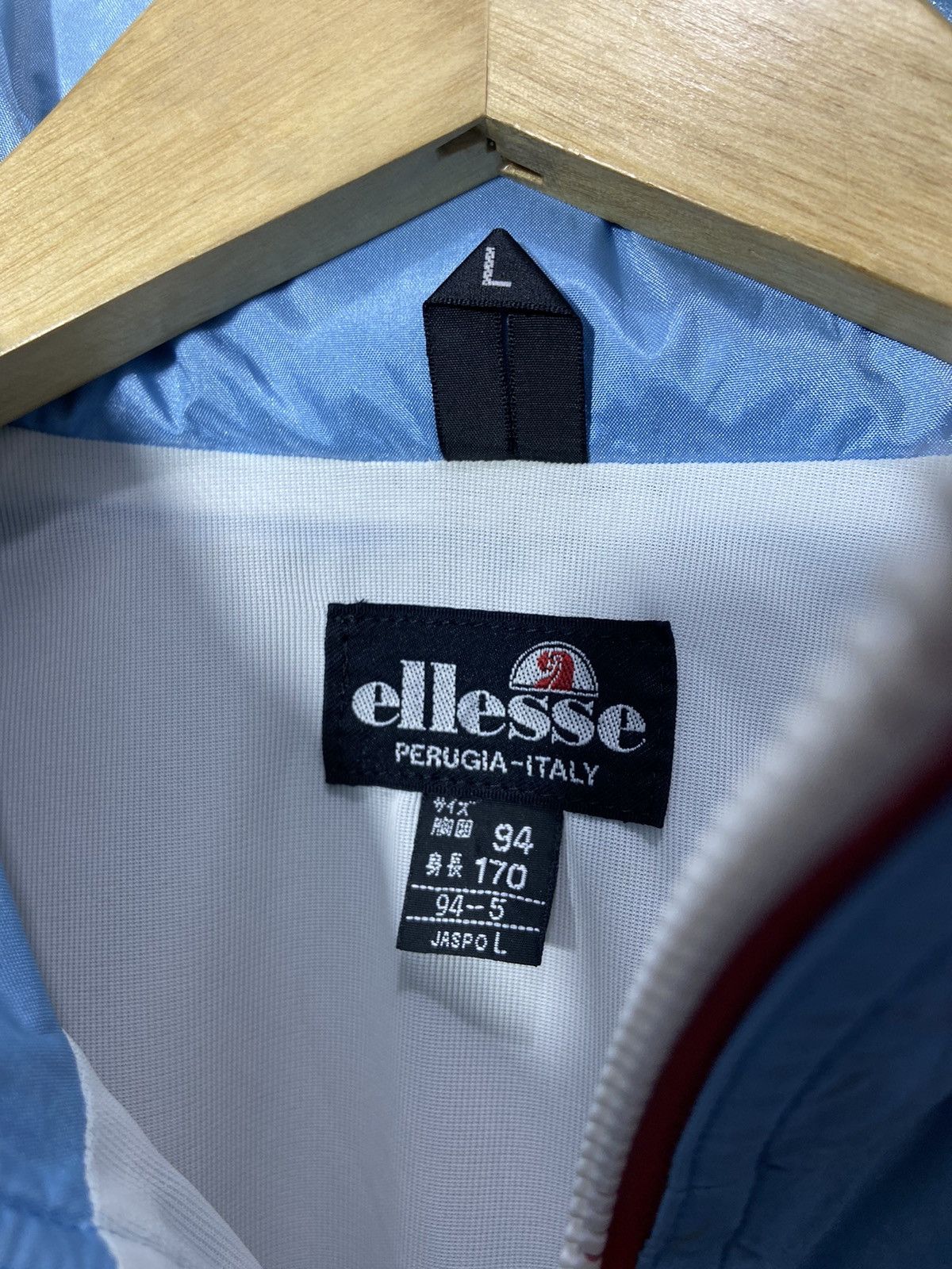 Ellesse × Vintage Vintage Ellesse Windbreaker Jacket Hidden Hoodie Size US L / EU 52-54 / 3 - 9 Thumbnail