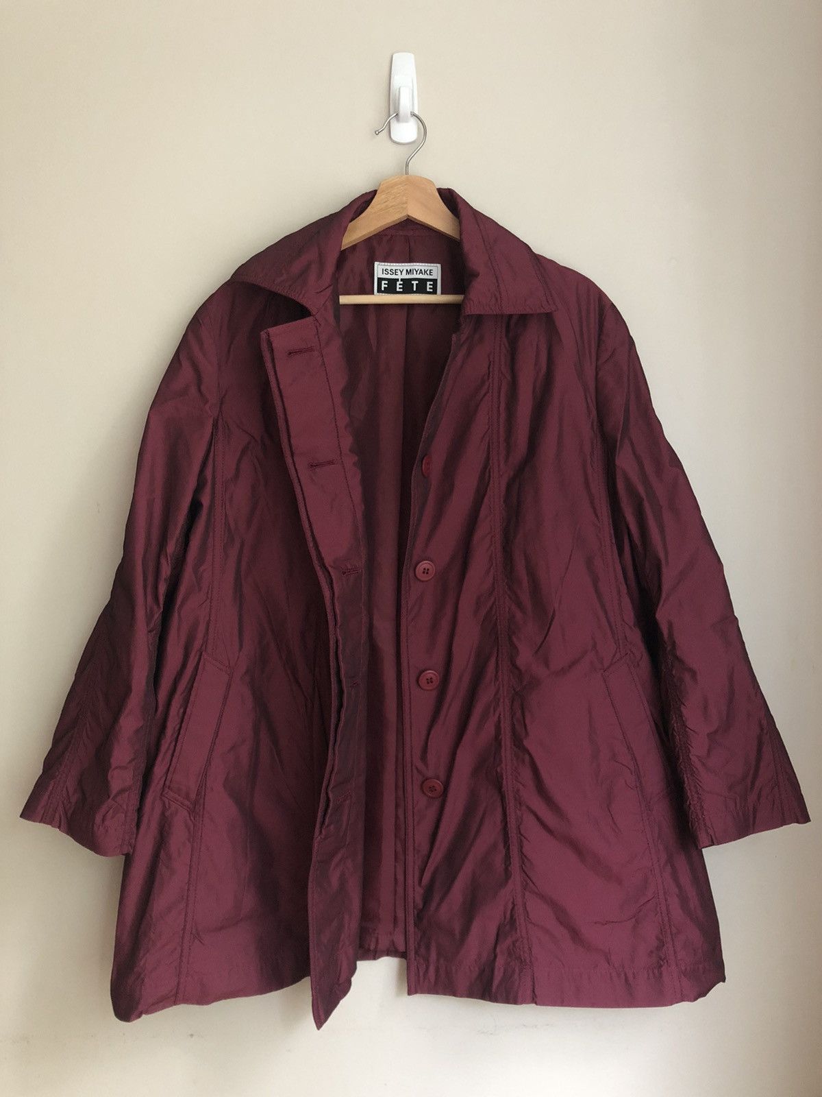 Pleats Please Issey Miyake Issey Miyake Fete Vintage Crushed Nylon Jacket Size M / US 6-8 / IT 42-44 - 13 Thumbnail
