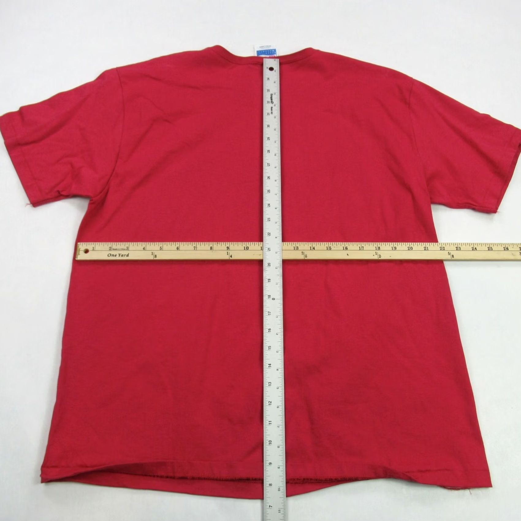 Hanes Hanes Shirt Womens XL Short Sleeve Pink Vintage USA Single Stitch | 100% Cotton Casual T-Shirt HairWay? Size XL / US 12-14 / IT 48-50 - 4 Thumbnail