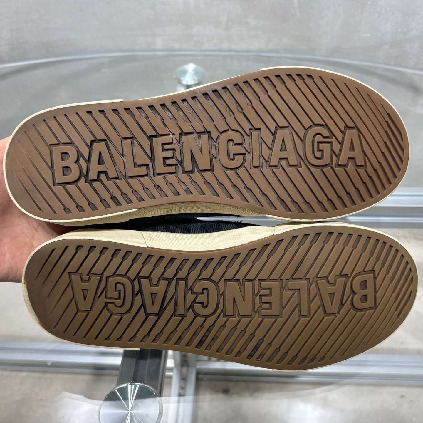 Other Balenciaga Black distressed sneakers Size US 6.5 / IT 36.5 - 7 Thumbnail