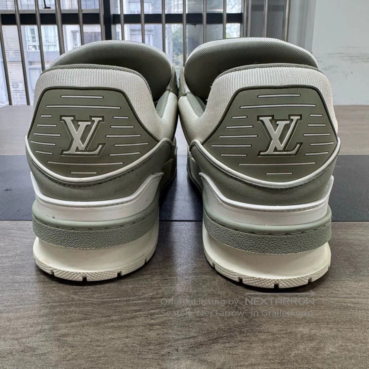Louis Vuitton Louis Vuitton Trainer Green Size 43. Size US 10.5 / EU 43-44 - 5 Thumbnail
