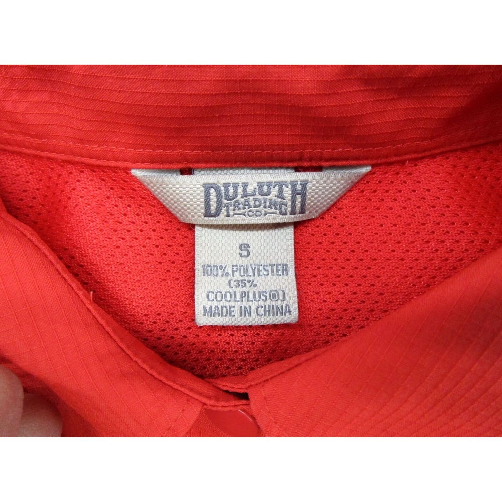 Vintage Duluth Women's Orange Coolplus Snap Outdoor Hiking Gardening Size S Shirt Amazing Breathable Pockets Quick Dry Size S / US 4 / IT 40 - 2 Thumbnail