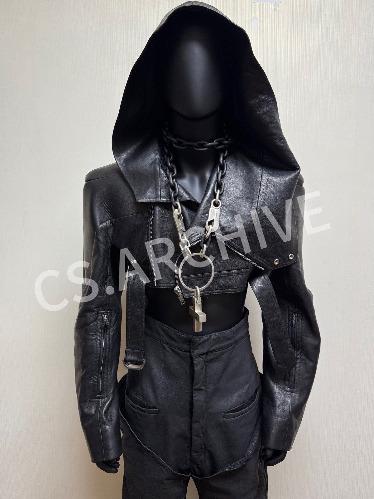 Rick Owens Rick owens 25SS Micro stooges Leather jacket Size US M / EU 48-50 / 2 - 4 Thumbnail