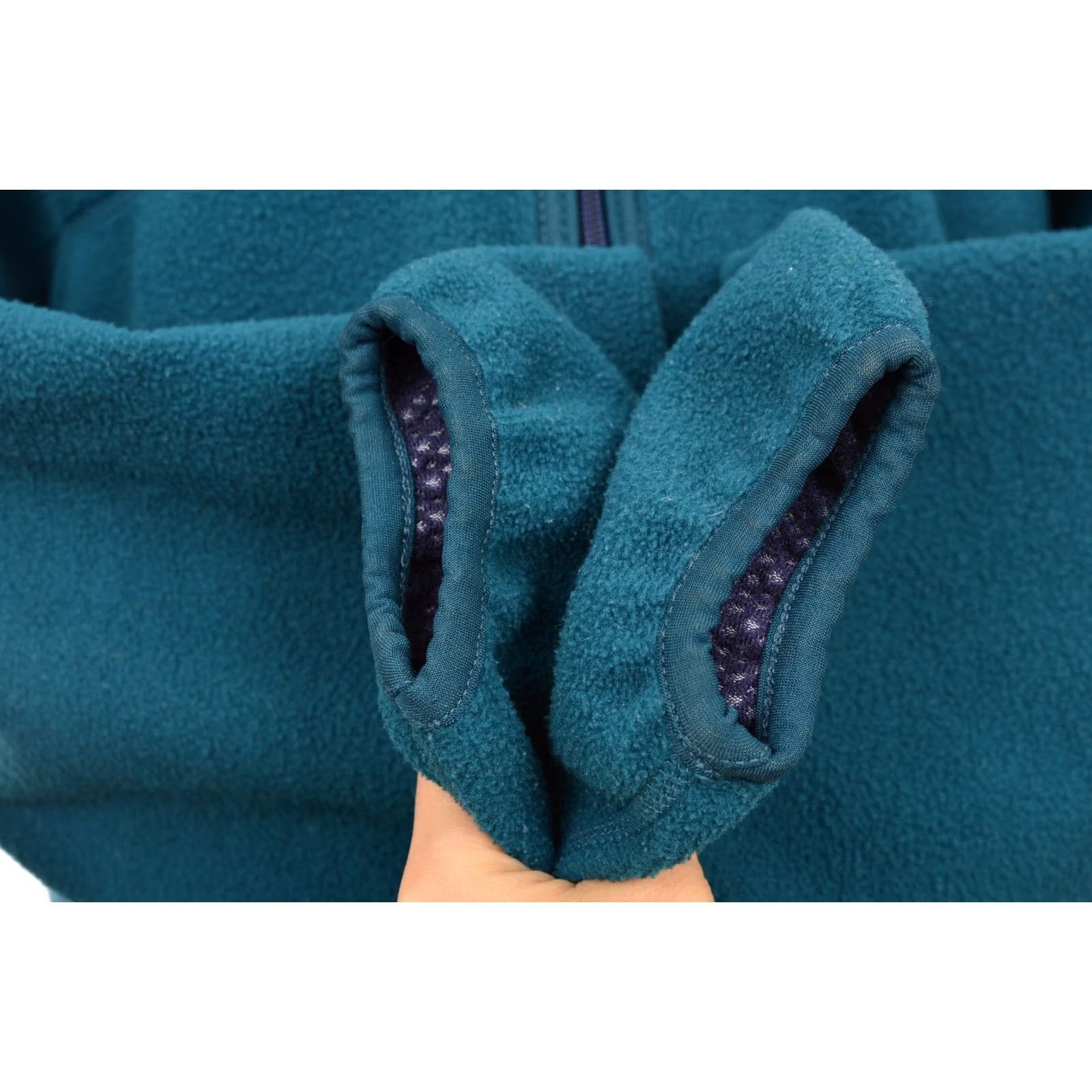 Patagonia Patagonia Jacket 90s PEF Vintage 1992 Full Zip Fleece Jacket Men M Teal 23082 100% Polyester Windbreaker Made in USA Size US M / EU 48-50 / 2 - 3 Thumbnail