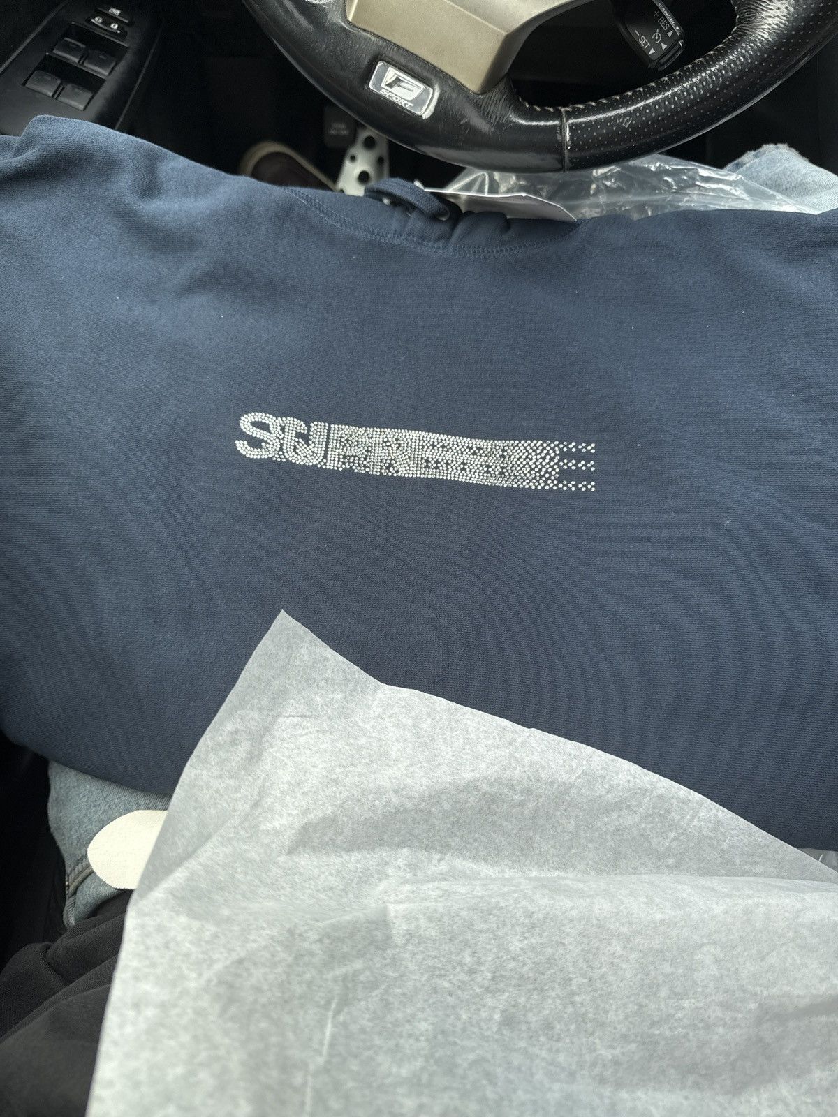 Supreme Supreme swarovski hoodie Size US L / EU 52-54 / 3 - 3 Thumbnail