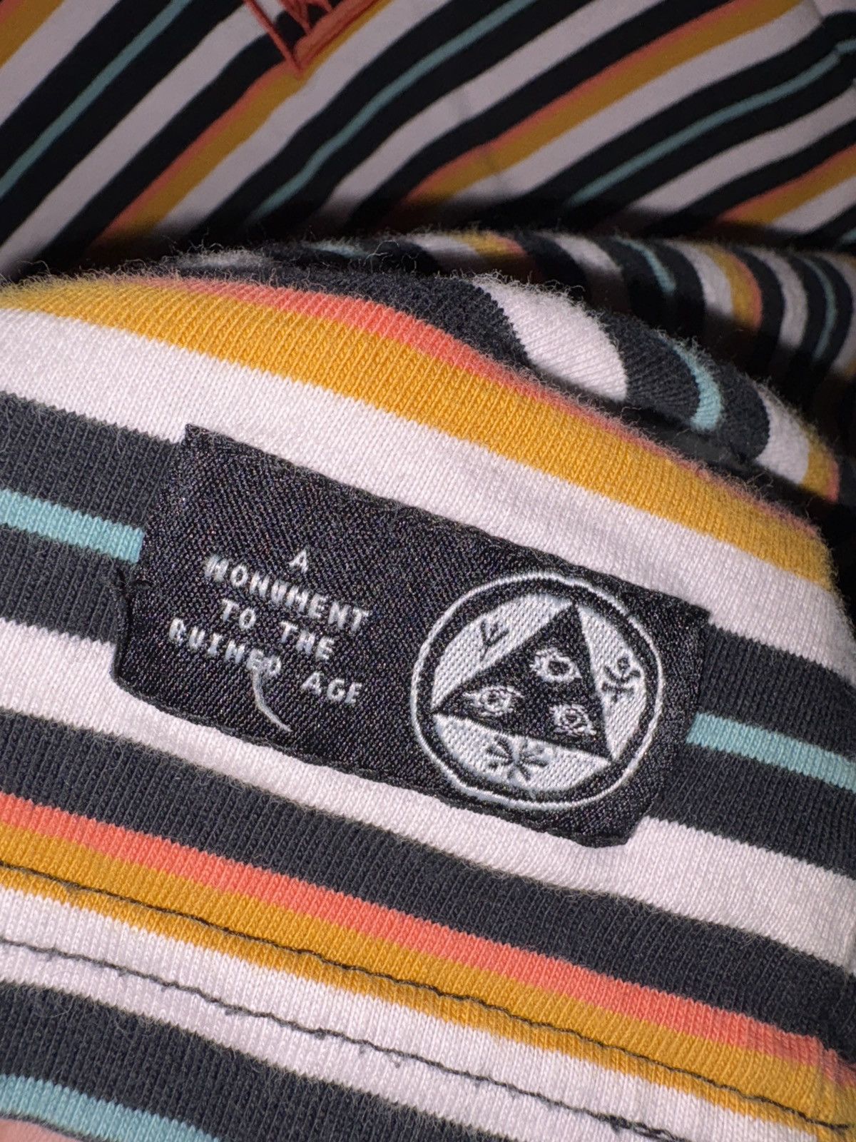Welcome Skateboards welcome striped tee Size US L / EU 52-54 / 3 - 5 Thumbnail