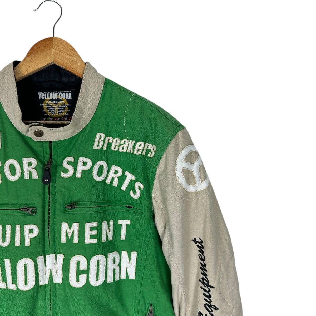YELLOW CORN ☀️YELLOW CORN DAYTONA PADDING RACING TEAM JACKET Size US L / EU 52-54 / 3 - 3 Thumbnail