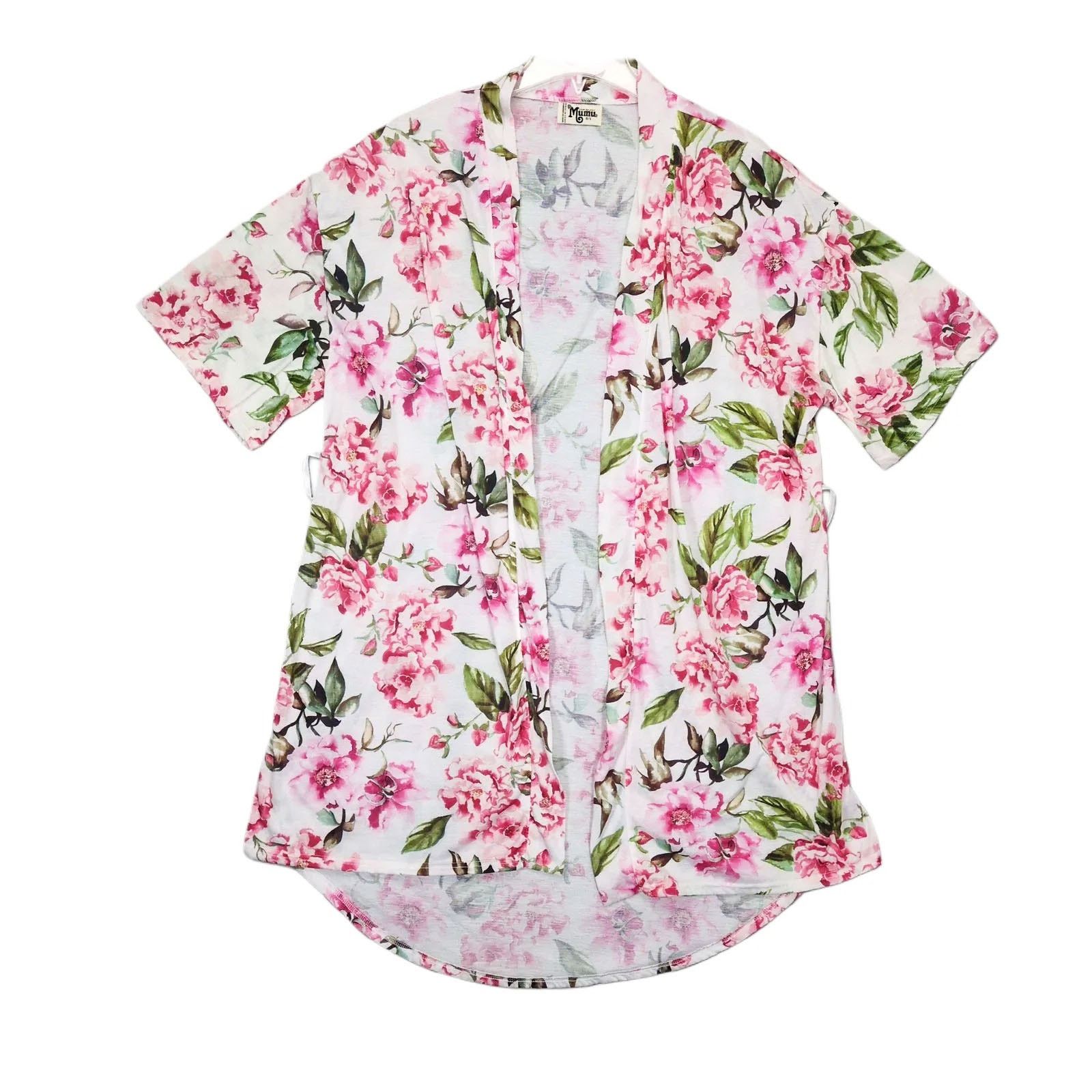 Show Me Your MuMu Show Me Your Mumu Kimono Robe One Size Floral Rose Print Size ONE SIZE - 1 Thumbnail