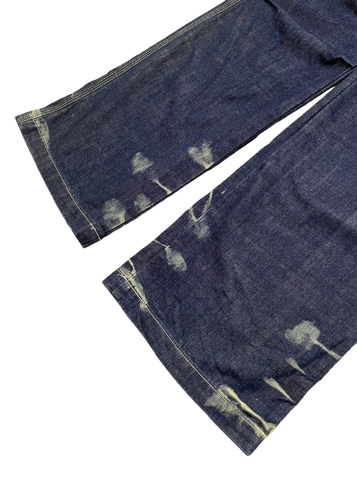 If Six Was Nine × Le Grande Bleu (L.G.B.) G.O.A Japan Style Indigo Wash Flared Wide Leg Jeans Size US 31 - 11 Thumbnail