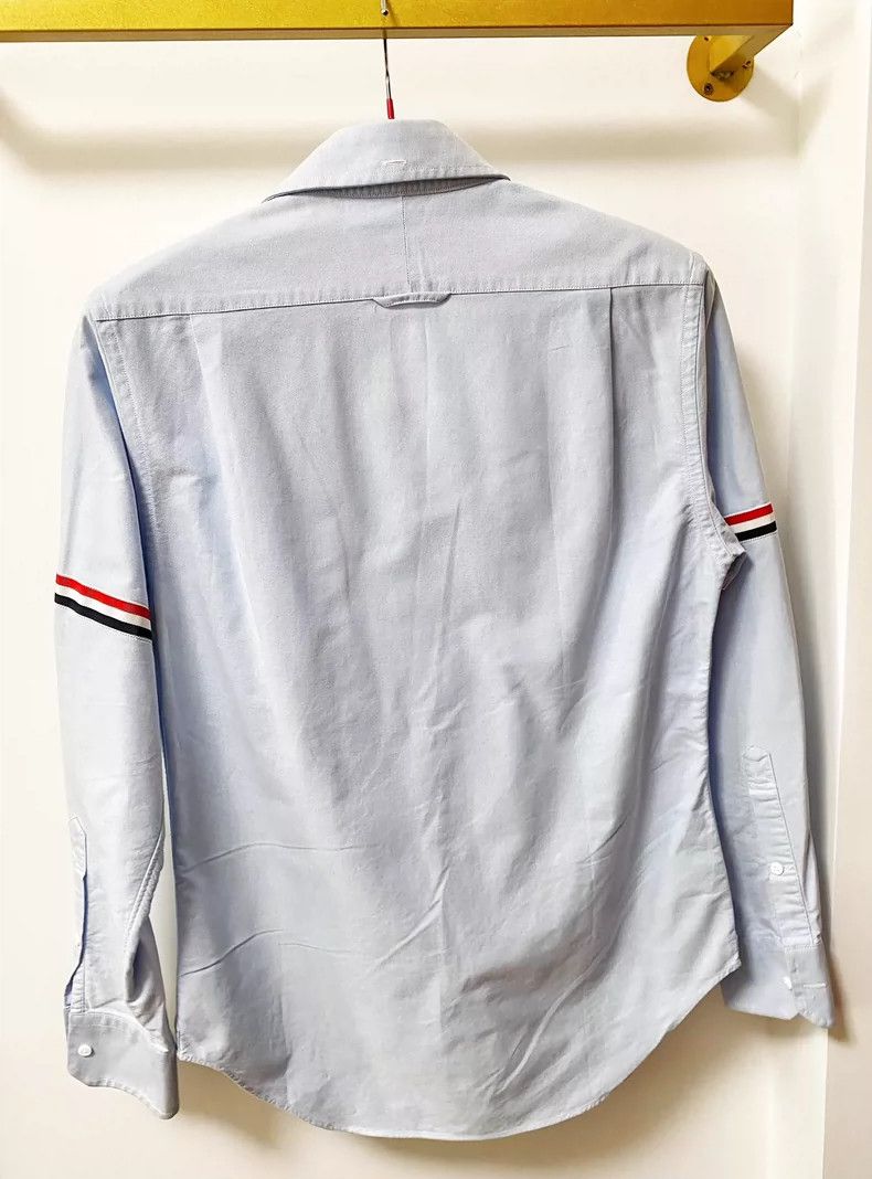 Thom Browne Thom Browne Sky blue cotton shirt Size US S / EU 44-46 / 1 - 2 Thumbnail