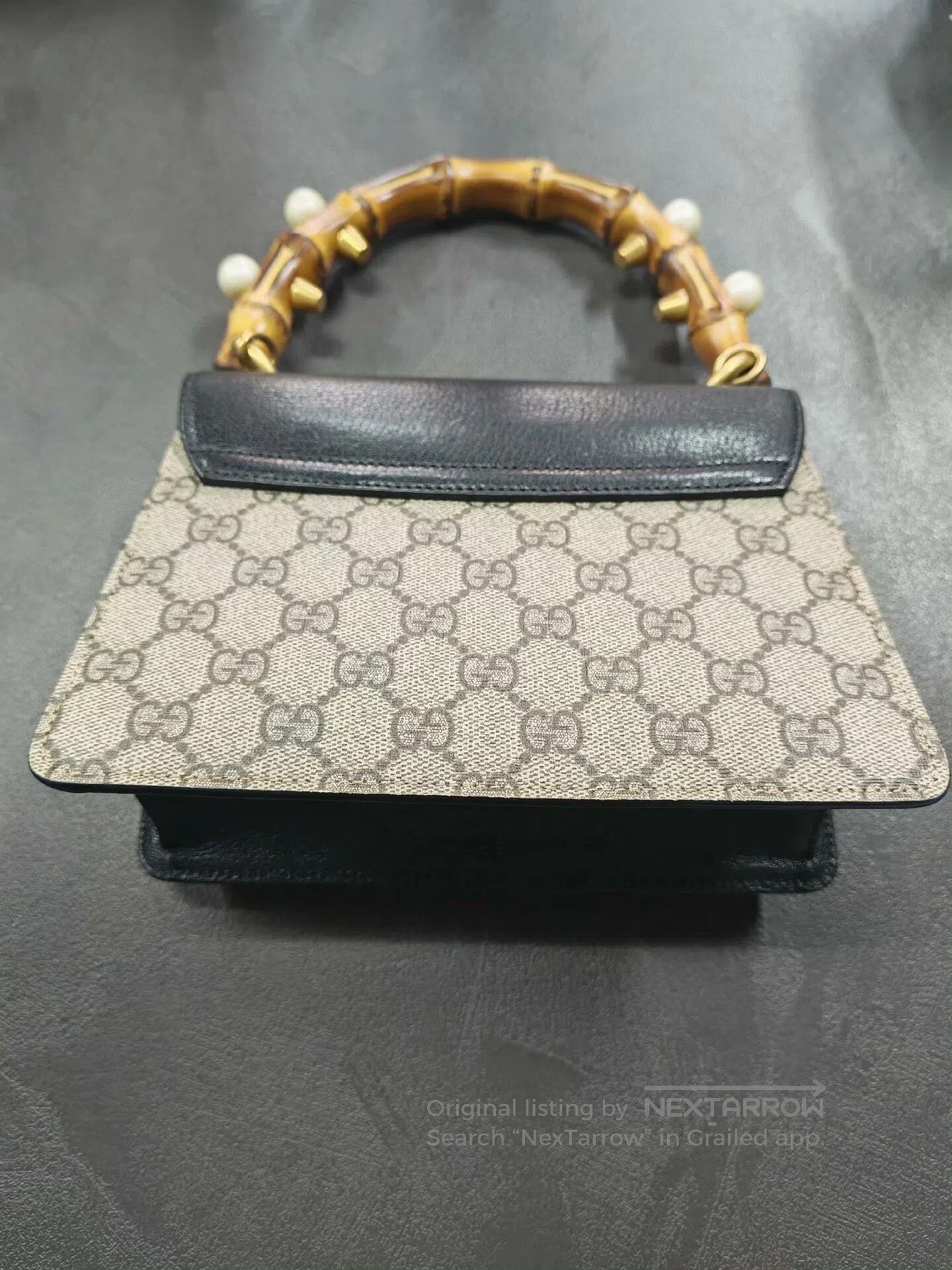 Gucci Gucci Bamboo Handbag in Beige. Size ONE SIZE - 2 Thumbnail