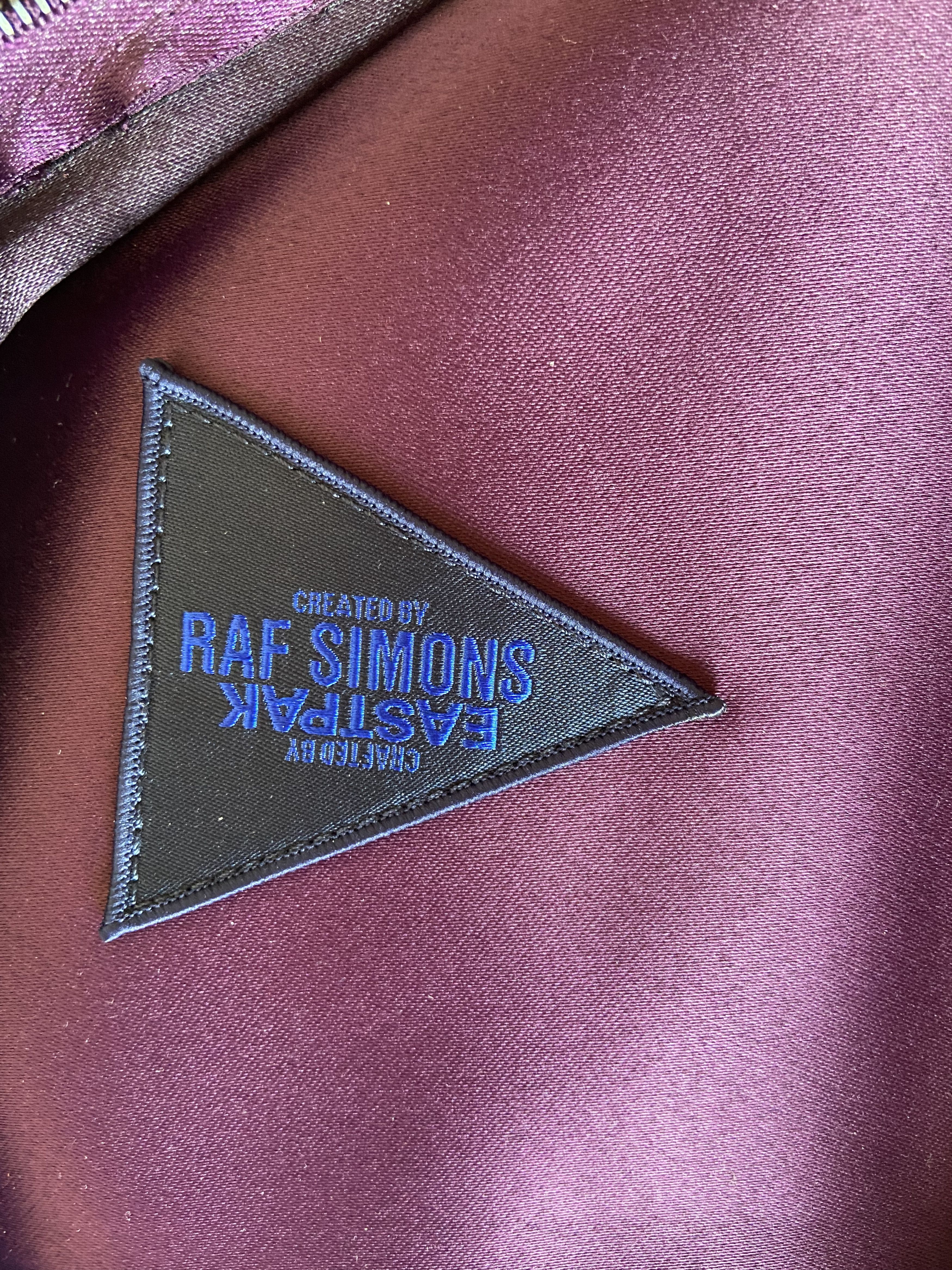 Eastpak Raf Simons x Eastpack burgundy backpack Size ONE SIZE - 4 Thumbnail