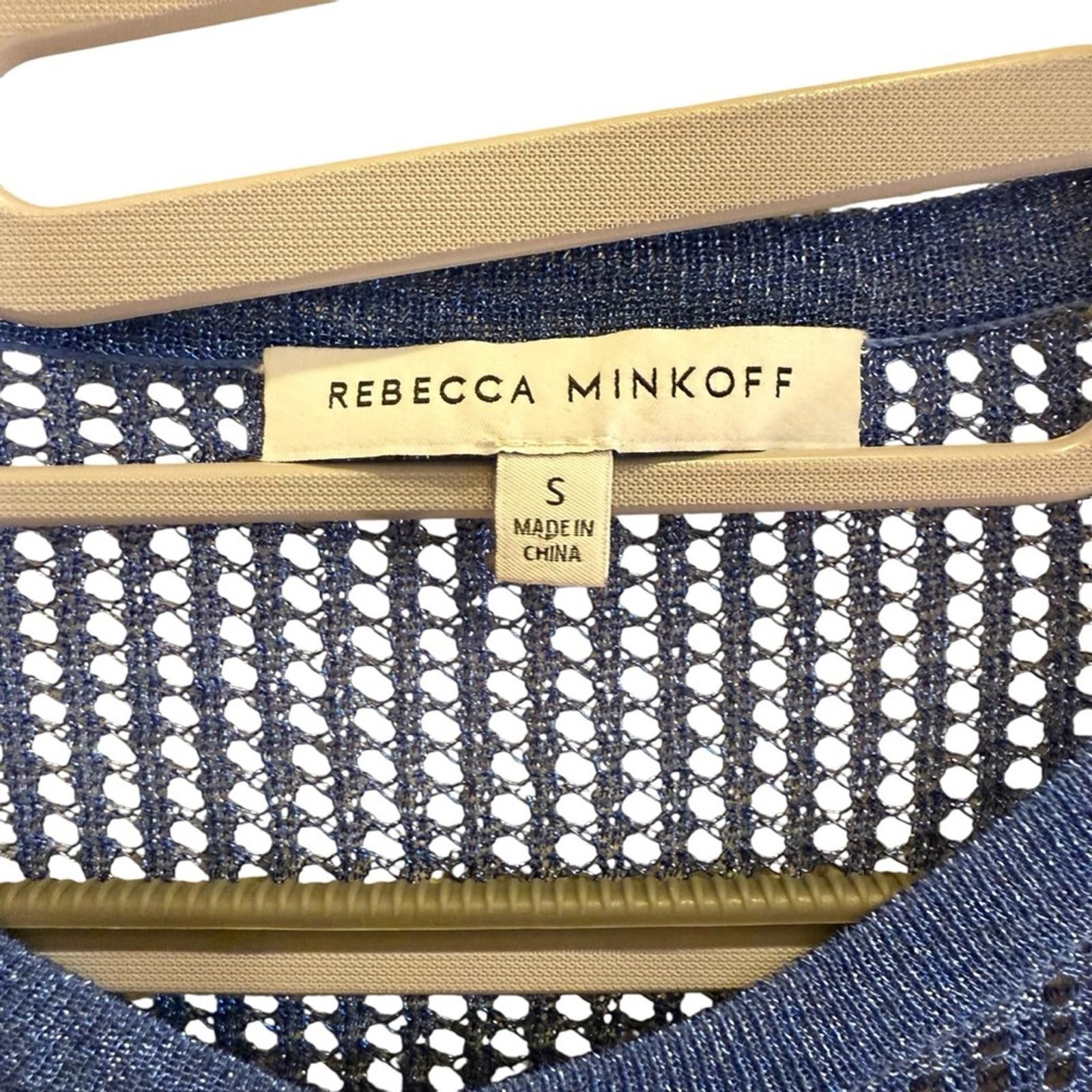Other Rebecca Minkoff Mesh Knit Cardigan Crop Sweater sz S Size S / US 4 / IT 40 - 5 Thumbnail