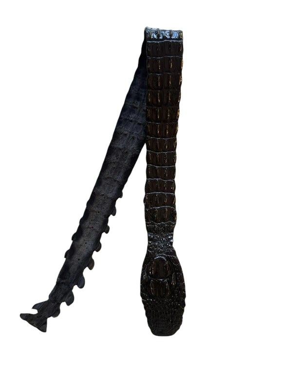 Roberto Cavalli ARCHIVE REAL CROCODILE LEATHER BELT Size ONE SIZE - 1 Thumbnail