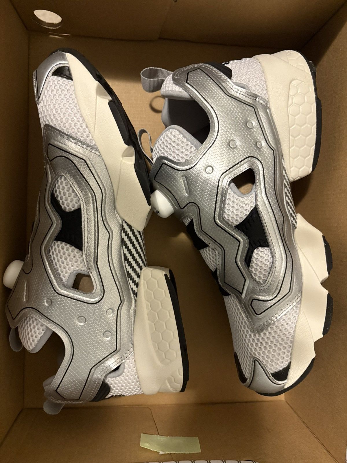 Reebok Reebok x Beams Instapump Fury 94 Silver Y2K New Size 10.5 Size US 10.5 / EU 43-44 - 2 Thumbnail