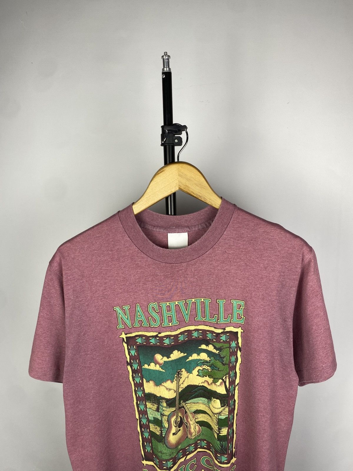 Other Vintage 90s NASHVILLE Music City USA Art logo T-Shirt Size US M / EU 48-50 / 2 - 2 Thumbnail