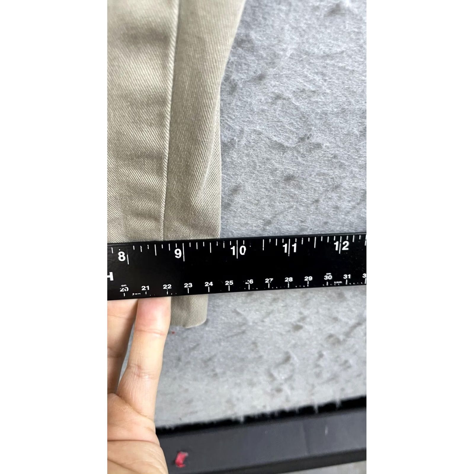 Polo Ralph Lauren VINTAGE Polo Ralph Lauren Pants Mens 46x27 Beige Ethan Relaxed Fit Pleated Chino Size US XXL / EU 58 / 5 - 5 Thumbnail