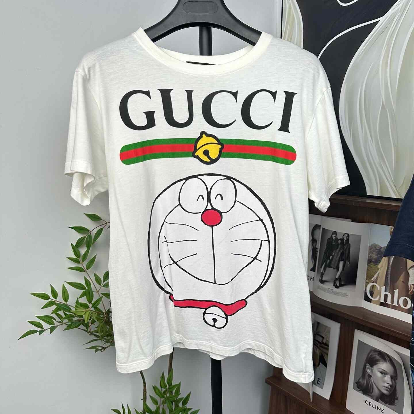 Gucci Gucci Retro Printed T-Shirt XXS Women Size XXS / US 00 / IT 34 - 1 Thumbnail