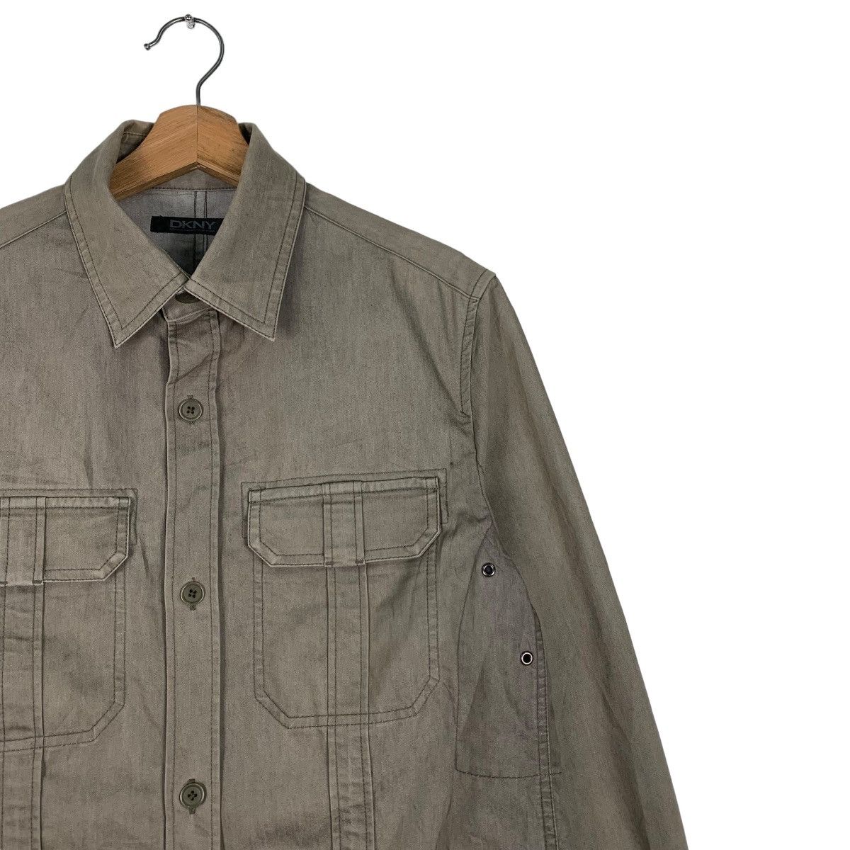 DKNY DKNY Casual Button Shirt Jacket #0895-C40 Size US L / EU 52-54 / 3 - 5 Thumbnail
