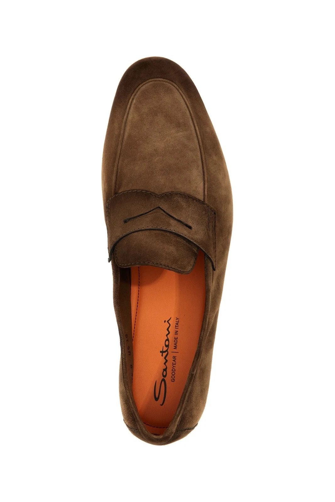 Santoni SANTONI Brown Suede Loafers New & Authentic Size US 6 / EU 39 - 4 Thumbnail