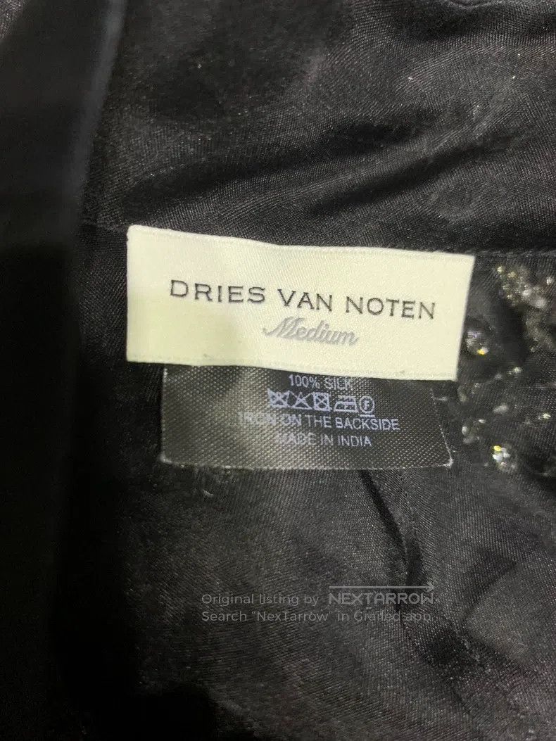 Dries Van Noten Dries Van Noten Runway-Exclusive Heavy-Detailed Beaded Sil Size M / US 6-8 / IT 42-44 - 7 Thumbnail