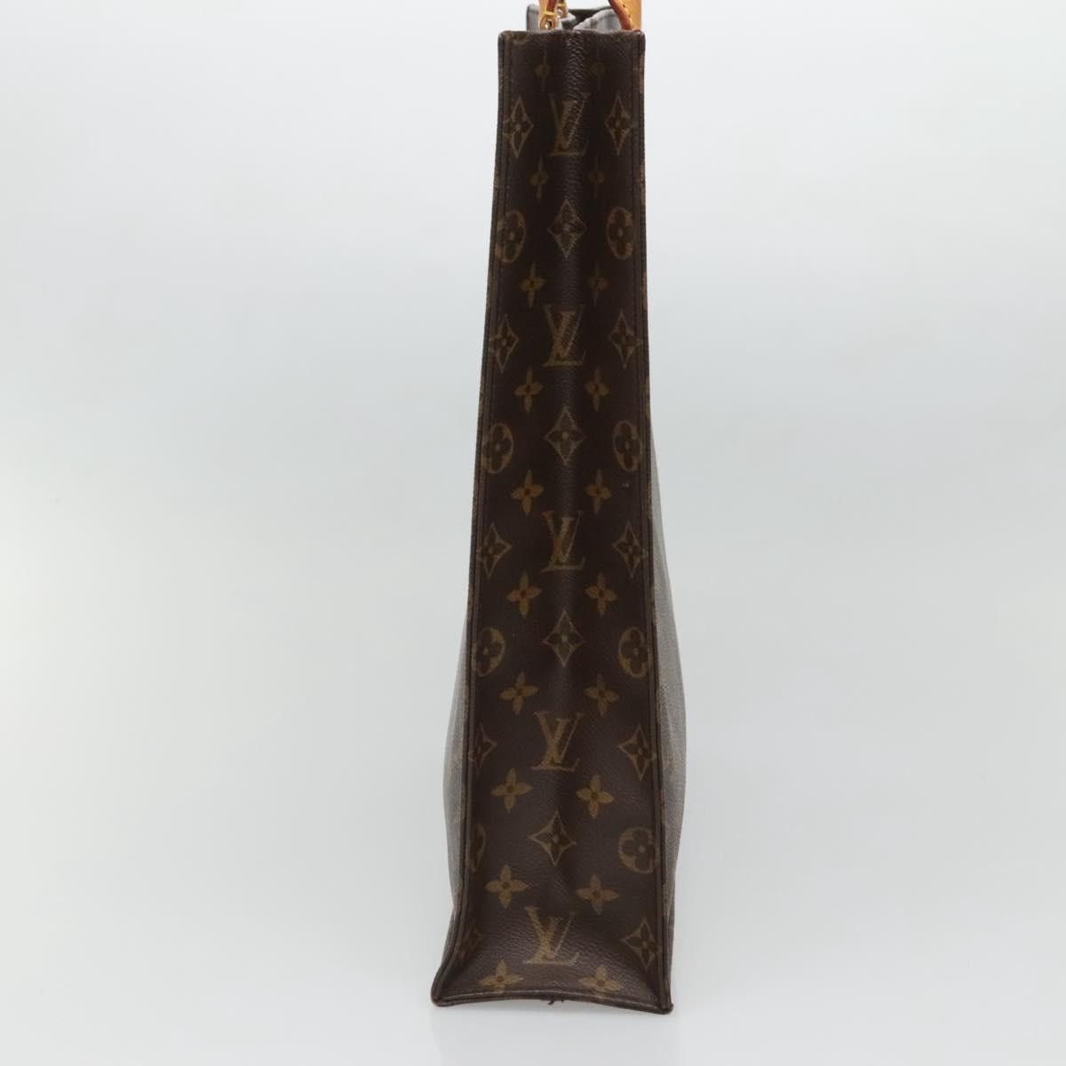 Louis Vuitton LOUIS VUITTON Monogram Sac Plat Hand Bag M51140 Size ONE SIZE - 4 Thumbnail