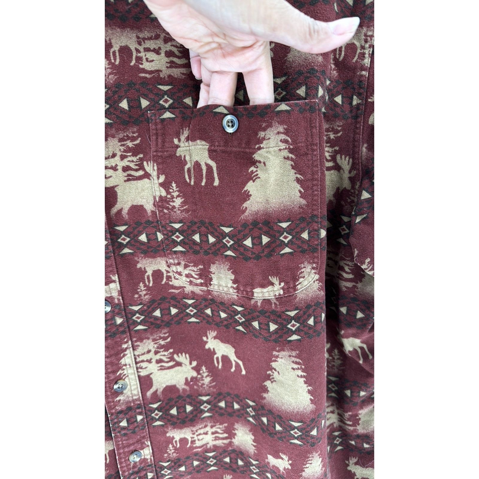 Cabelas CABELA'S Vintage Deerskin Soft Chamois button down sz 2XLT Size US XXL / EU 58 / 5 - 4 Thumbnail
