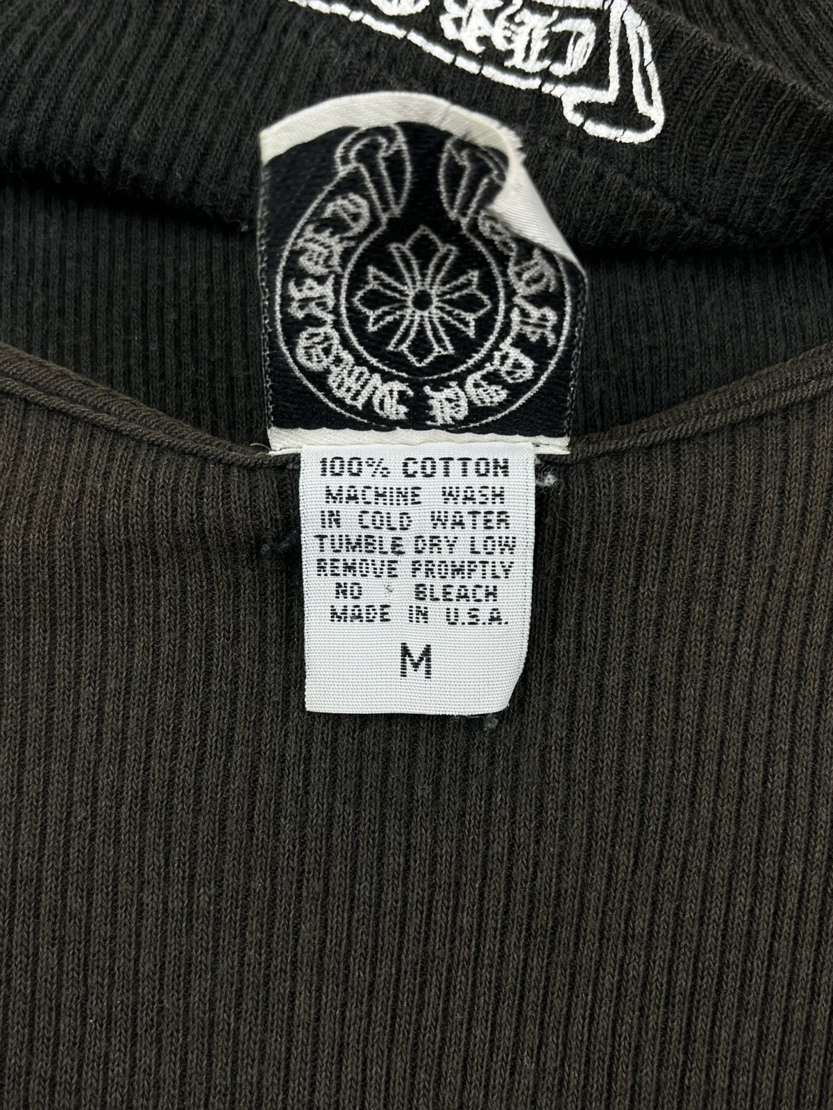 Chrome Hearts Chrome Hearts Vintage Sun Faded T Bar Cross Logo Tank Top Size US M / EU 48-50 / 2 - 6 Thumbnail