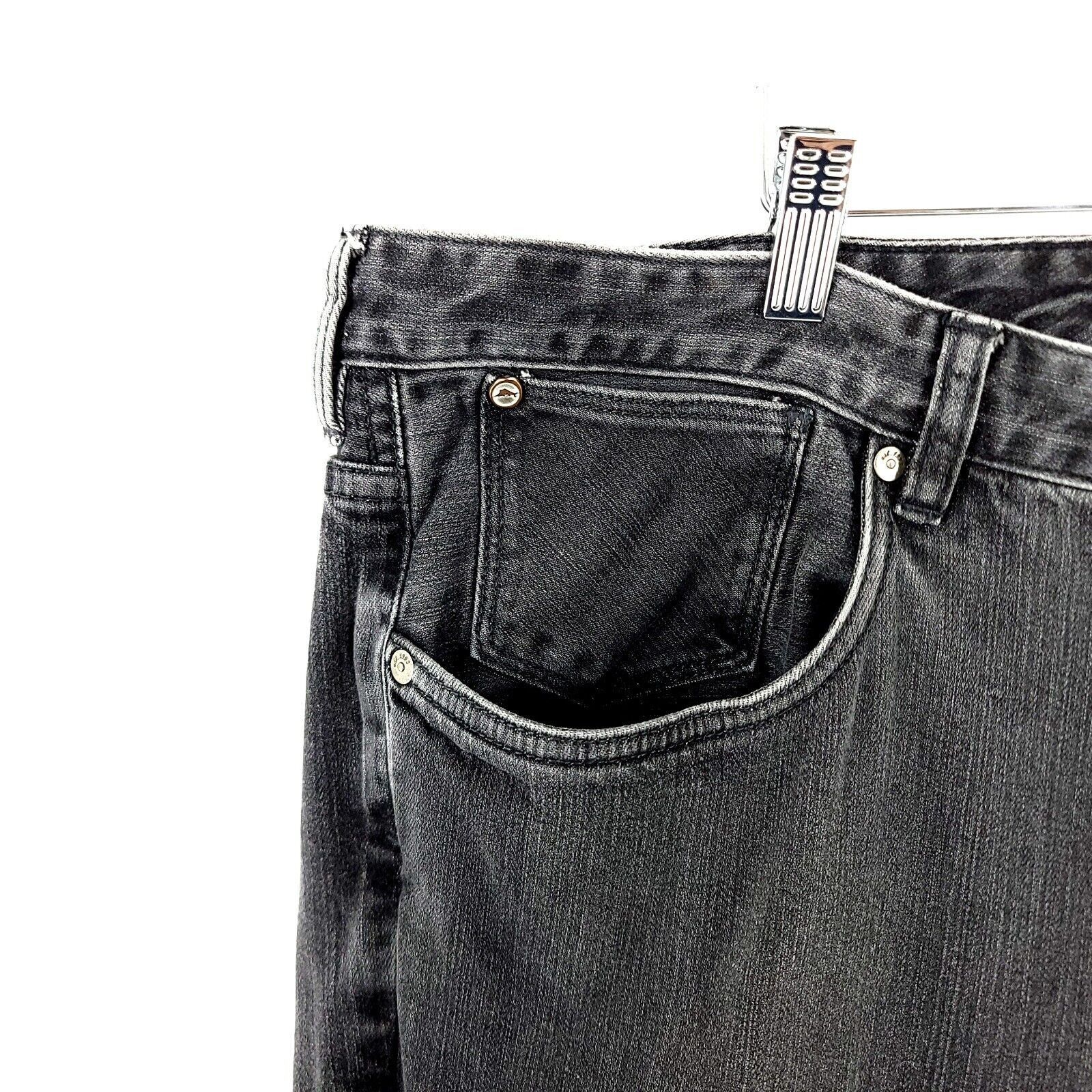 Tommy Bahama Tommy Bahama Authentic Cotton Polyester Gray Mid Rise Jeans Size US 42 / EU 58 - 4 Thumbnail