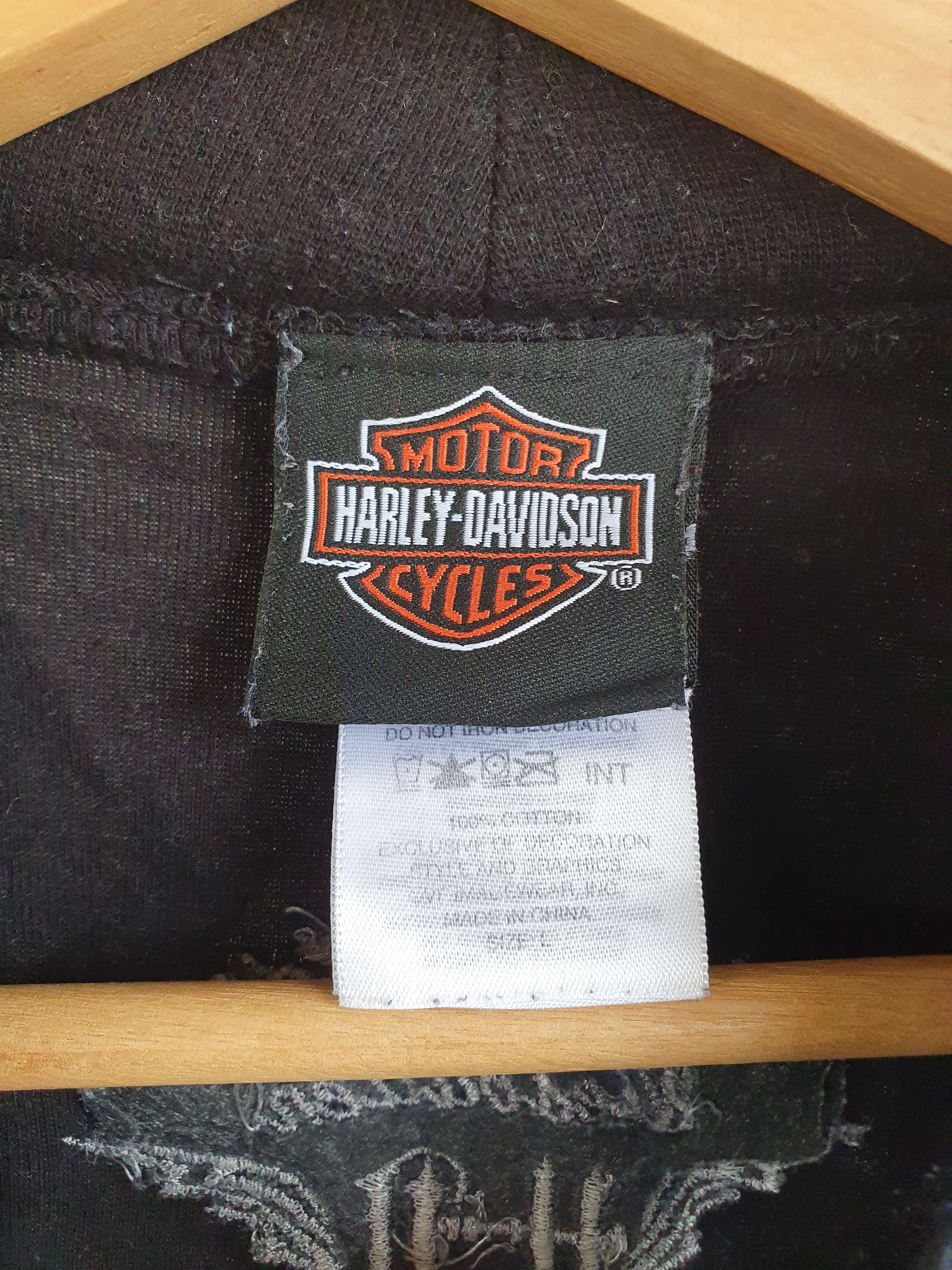 Harley Davidson Harley Davidson Wiesbaden Germany Womans Long Sleeve tee L Size L / US 10 / IT 46 - 3 Thumbnail