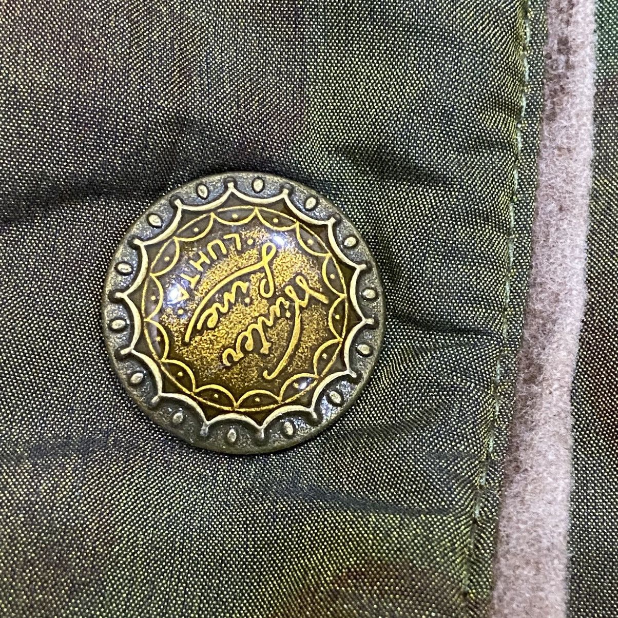 Japanese Brand Vintage 80s LUHTA Finland Camo Rose Parka - Faux Fur Hood Size US XL / EU 56 / 4 - 8 Thumbnail